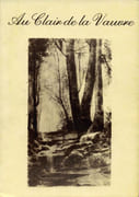 Au Clair de la Vauvre.  par LA VAUVRE (Hubert de).  