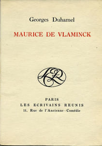 "Maurice de Vlaminck". 