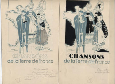 "Chansons de la terre de France".