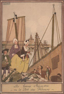 Scènes de la vie du marin.