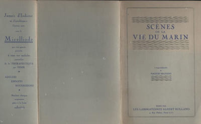 Scènes de la vie du marin.
