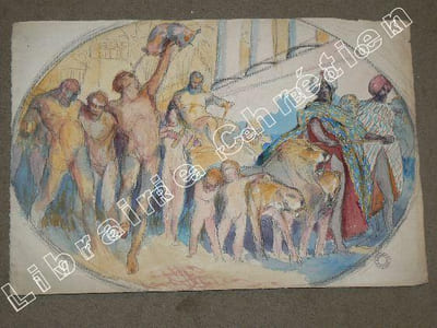 "Triomphe de Bacchus".