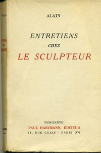 Entretiens chez le sculpteur.