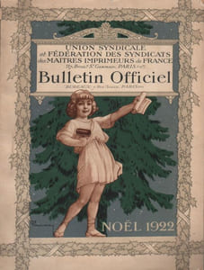 Bulletin Officiel. Noël 1922.