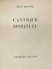 Cantique spirituel. . RACINE (Jean). VILLON (Jacques).