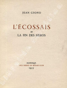 L'Ecossais ou La Fin des Héros.