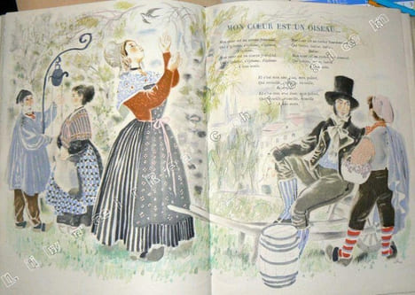 Costumes de notre terroir accompagné de trois dessins à la gouache.. BRUN (Charles). CLAVE, BEUVILLE, SAINTE-CROIX (G. de).