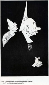 Des clowns, des curés et des soldats.