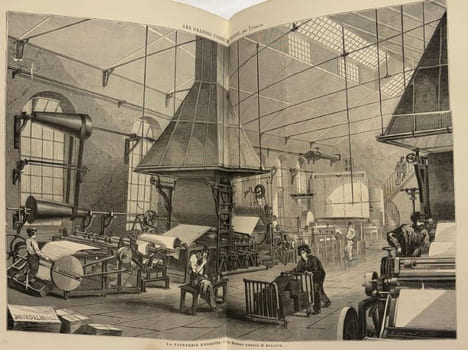 Les Grandes Usines, études industrielles en France et à l'étranger. . TURGAN (Julien).  BERTRAND, MORIN, PERAT, et ROSE (Victor).