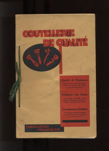 Coutellerie de qualité.