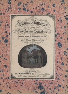 Vieilles chansons pour les coeurs sensibles.. OUVRAGE DE CHANSONS. BRISSAUD (Pierre).