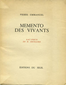 Memento des vivants.