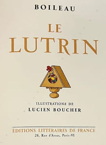 Le Lutrin.