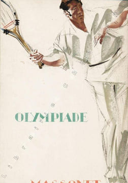 Olympiade.. BENDERE (Robert de) - SPORTS. MASSONET (Arnaud).