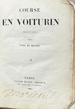 La Marie-Henry HOT-25. . RIBOT (Théodule). MORIEU (Veuve). [MANUSCRIT].  RIBOT (Théodule).