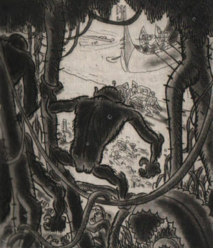 Puck, lutin de la colline.. KIPLING (Rudyard). BRULLER (Jean).