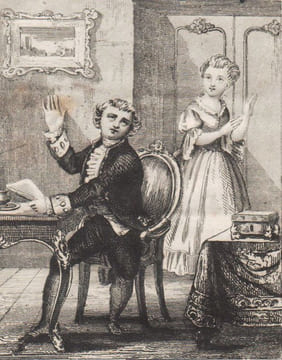 Le Comte de Valmont ou les égaremens (sic) de la raison ; La Théorie du bonheur.. GERARD (Abbé).