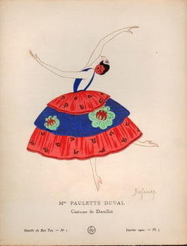 N°1 Janvier-Février-1920, 3ème année. La Gazette du Bon Ton. Art, Modes et Frivolités. Revue Mensuelle.. GAZETTE DU BON TON. DUFY (Raoul), BENITO ...