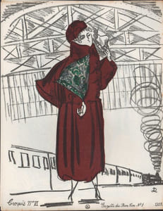 N°1 Janvier-Février-1920, 3ème année. La Gazette du Bon Ton. Art, Modes et Frivolités. Revue Mensuelle.