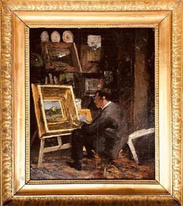 "L'Amateur de tableaux".