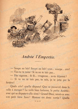Andrée l'Emportée.. ROBIDA (Albert). ROBIDA (Albert).