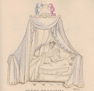 Pierrot fumiste. Gravures de Charles MARTIN. 
