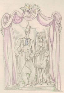 Pierrot fumiste. Gravures de Charles MARTIN. 