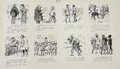 Mille et un dessins d'Henriot extraits de 42 ann&eacute;es de collaboration &agrave; L'Illustration 1890-1931..  HENRIOT (Henri MAIGROT dit).
