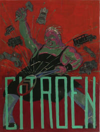 "Projet d'affiche Citroën".