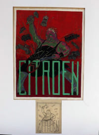 "Projet d'affiche Citroën".