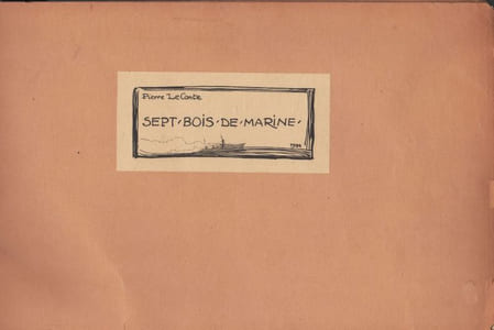 Sept bois de marine.