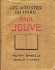 Paul Jouve. . LES ARTISTES DU LIVRE-MAUCLAIR (Camille). BELLANGER (Pierre). 