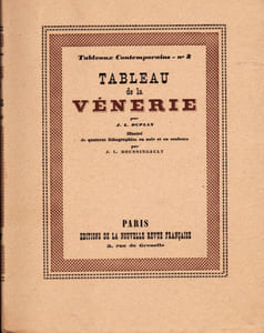 Tableau de la vénerie.