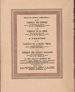 Tableau de la vénerie.