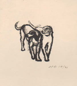 Tableau de la vénerie.