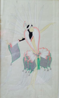 "Danseuse écriture".