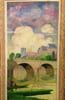 "P&ecirc;cheurs sur la Sarthe &agrave; Angers"..  MERCIER (Jean-Adrien).