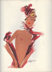 "Jeune-femme au bibi rouge".