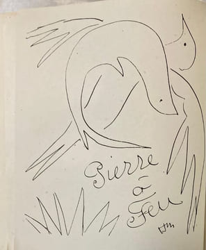Pierre à feu. . MAEGHT. MATISSE (Henri).