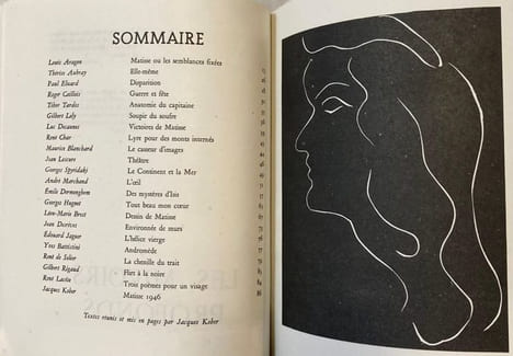 Pierre à feu. . MAEGHT. MATISSE (Henri).