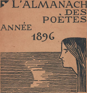Almanach des poètes pour l'année 1897. . GIDE (André), VERHAREN (Emile), REGNIER (Henri de), MAUCLAIR (Camille), SOUZA (Robert de), FONTAINAS ...