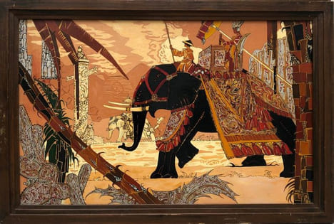 " La Promenade du Sultan - Histoire de l'Adolescente de l'Île de Cristal ".. MARDRUS (Joseph-Charles). PRIOU (Gaston).