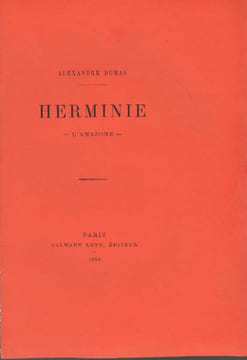 Herminie. L'Amazone. . DUMAS (Alexandre). ROBAUDI.