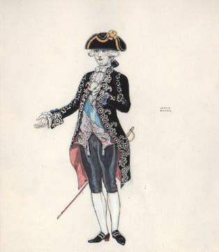 "Personnage de qualité". . BARBIER (George).