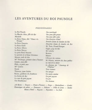 Les Aventures du Roi Pausole.. LOUYS (Pierre). BALLIVET (Suzanne).
