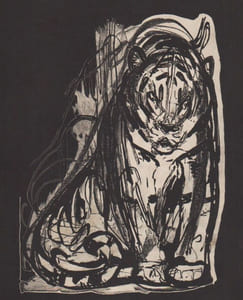 "Tigre à l'affût - Poèmes barbares".