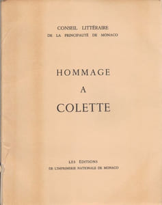 Hommage à Colette.