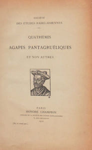Quatrièmes agapes pantagruéliques et non autres.