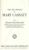 The Dry-points of Mary Cassatt.. WEITENKAMPF (Frank).