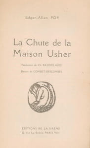 La Chute de la Maison Usher.